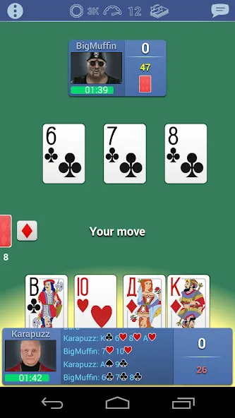 Burkozel card game online  [МОД Много денег] Screenshot 2