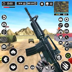 Скачать взломанную First Person Shooter Mode  [МОД Mega Pack] - последняя версия apk на Андроид