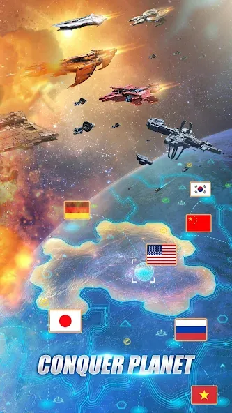 Galaxy Battleship (Гэлакси Батлшип)  [МОД Unlimited Money] Screenshot 4