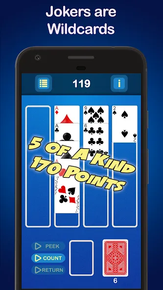 Puzzle Poker Joker's Wild  [МОД Много денег] Screenshot 3