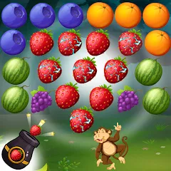 Взлом Fruits Shooter Pop (Фрутс Шутер Поп)  [МОД Меню] - полная версия apk на Андроид