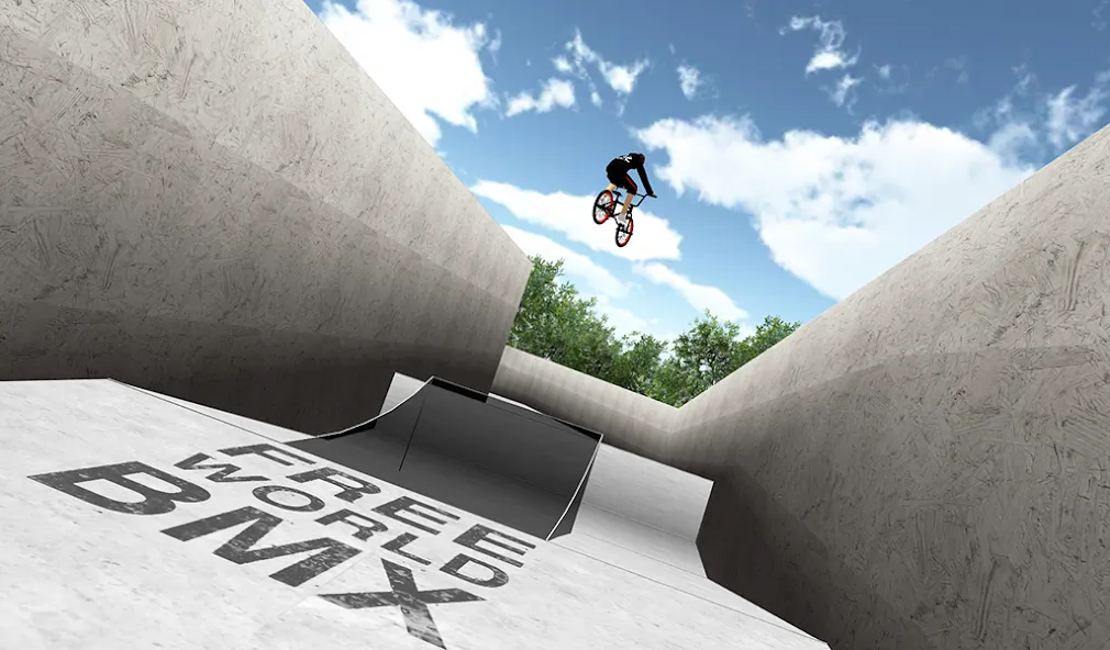 Free World BMX (Фри Ворлд БМХ)  [МОД Mega Pack] Screenshot 1