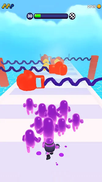 Join Blob Clash 3D: Mob Runner (Джойн Блоб Клаш 3D)  [МОД Бесконечные деньги] Screenshot 2