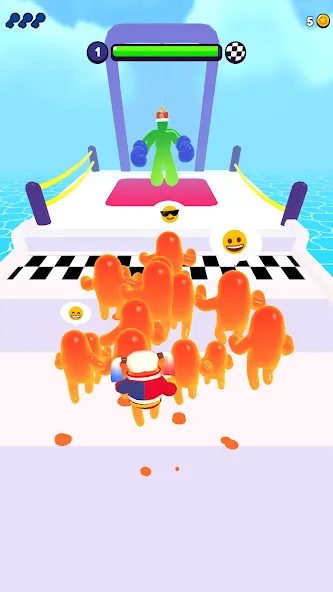 Join Blob Clash 3D: Mob Runner (Джойн Блоб Клаш 3D)  [МОД Бесконечные деньги] Screenshot 5