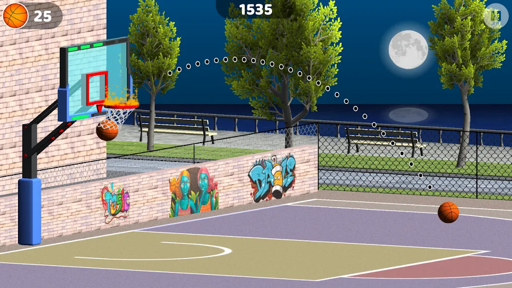 Basketball: Shooting Hoops  [МОД Меню] Screenshot 1