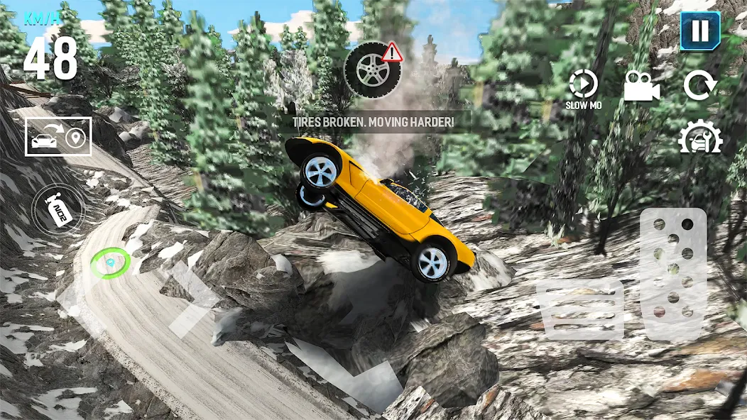 Mega Car Crash Simulator (Мега Кар Краш Симулятор)  [МОД Бесконечные монеты] Screenshot 2