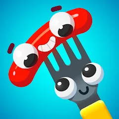 Взлом Fork N Sausage (Форк энд Сосидж)  [МОД Меню] - стабильная версия apk на Андроид