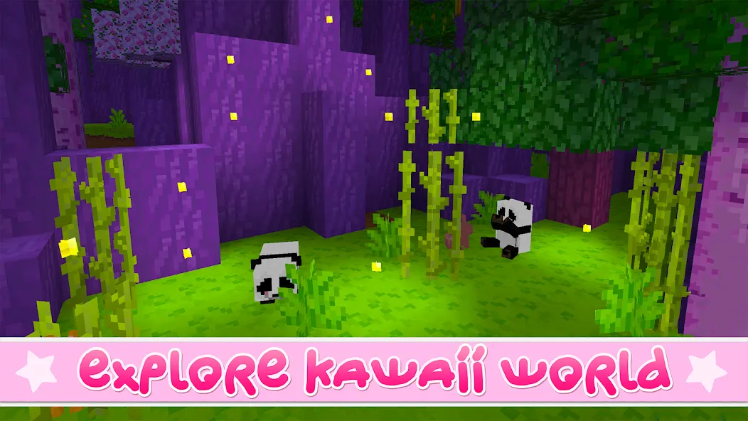 Kawaii World - Craft and Build (Кавайи Ворлд)  [МОД Меню] Screenshot 3