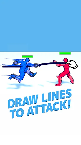 Draw Action: Freestyle Fight (Дроу Экшн)  [МОД Unlocked] Screenshot 1