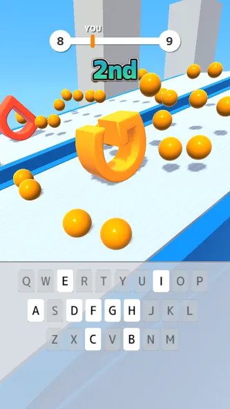 Type Spin: alphabet run game (Тайп Спин)  [МОД Много денег] Screenshot 3