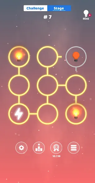 All Lights Connect : Puzzle (Олл Лайтс Коннект)  [МОД Бесконечные деньги] Screenshot 1