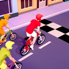 Взломанная Bike Rush (Байк Раш)  [МОД Все открыто] - стабильная версия apk на Андроид