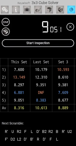 3x3 Cube Solver (х3 кубик решатель)  [МОД Много монет] Screenshot 3