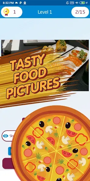 Guess food games  [МОД Много монет] Screenshot 4