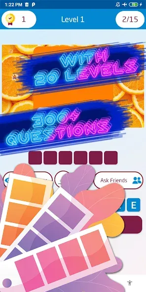 Guess the color game  [МОД Много монет] Screenshot 3