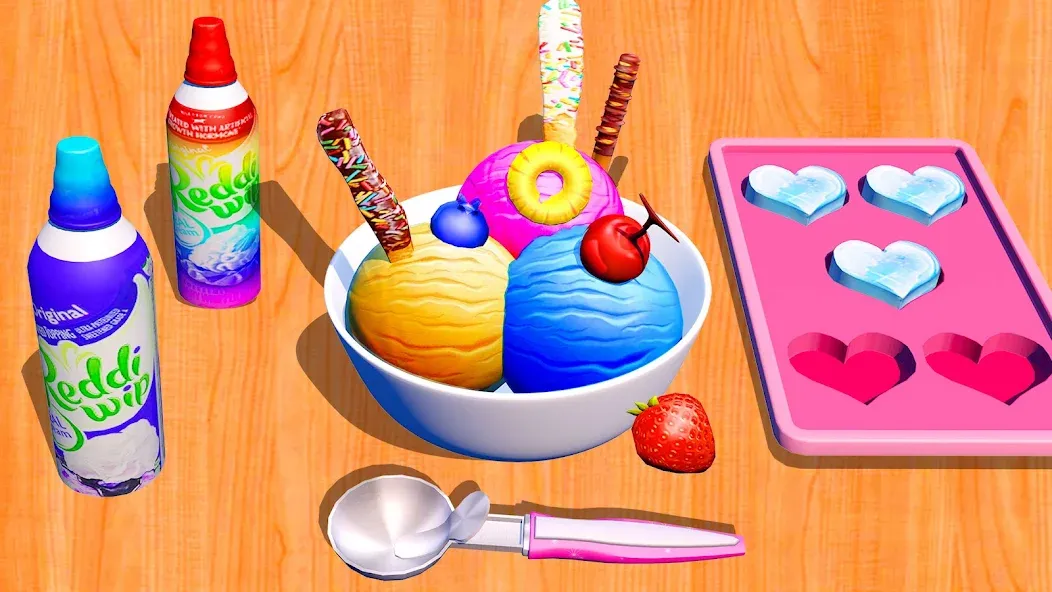 Ice Cream Games: Rainbow Maker (Айс Крем Геймс)  [МОД Unlocked] Screenshot 1