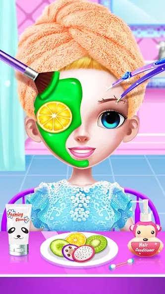 Princess Makeup Salon  [МОД Бесконечные монеты] Screenshot 1