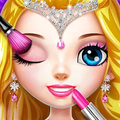 Взломанная Princess Makeup Salon  [МОД Бесконечные монеты] - последняя версия apk на Андроид