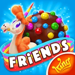 Скачать взломанную Candy Crush Friends Saga (Кенди Краш Френдс Сага)  [МОД Бесконечные монеты] - последняя версия apk на Андроид
