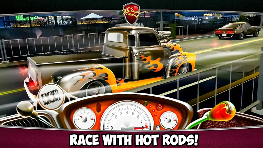 Classic Drag Racing Car Game (Классическая игра на гонках драгрейсинга)  [МОД Много денег] Screenshot 5