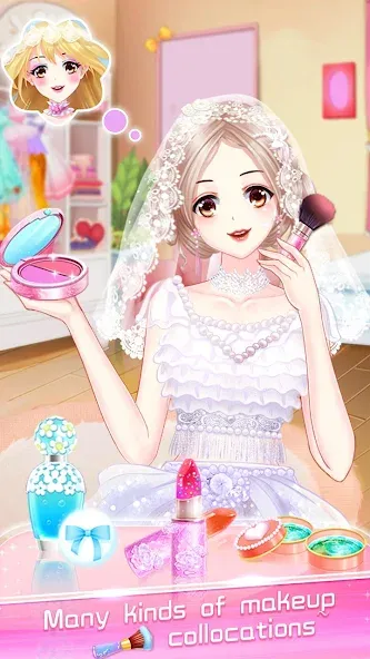 Makeup Bride: Perfect Wedding  [МОД Много денег] Screenshot 1