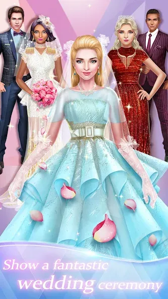 Dream Wedding: Bride Dress Up  [МОД Все открыто] Screenshot 2