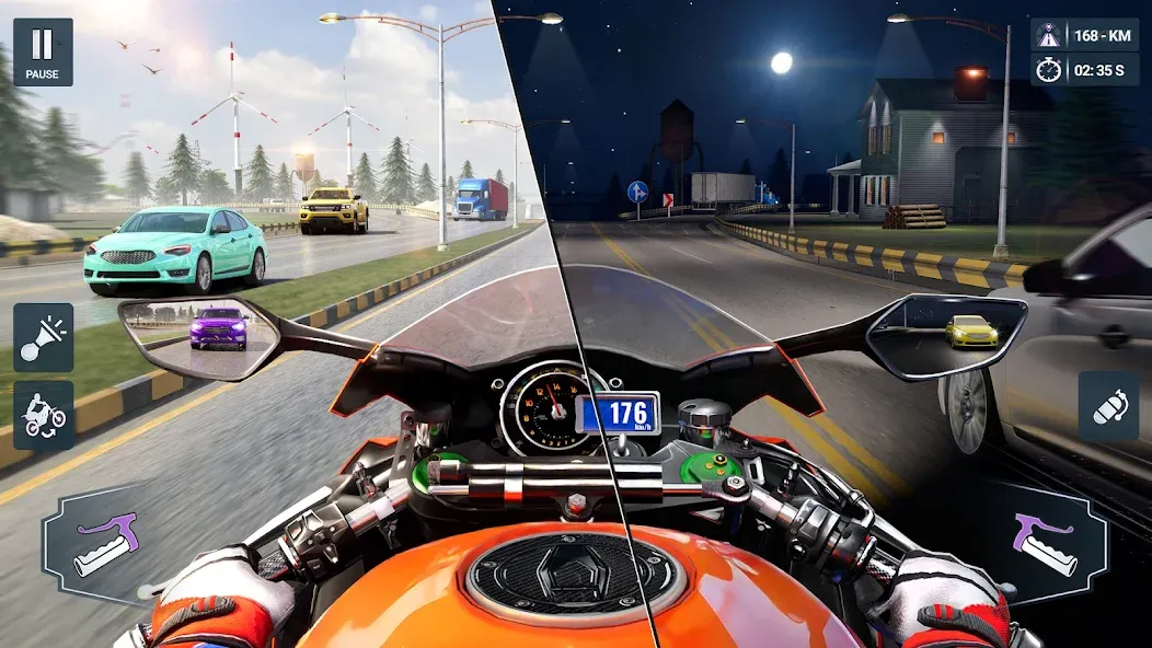 Moto World Tour: Bike Racing  [МОД Unlocked] Screenshot 3