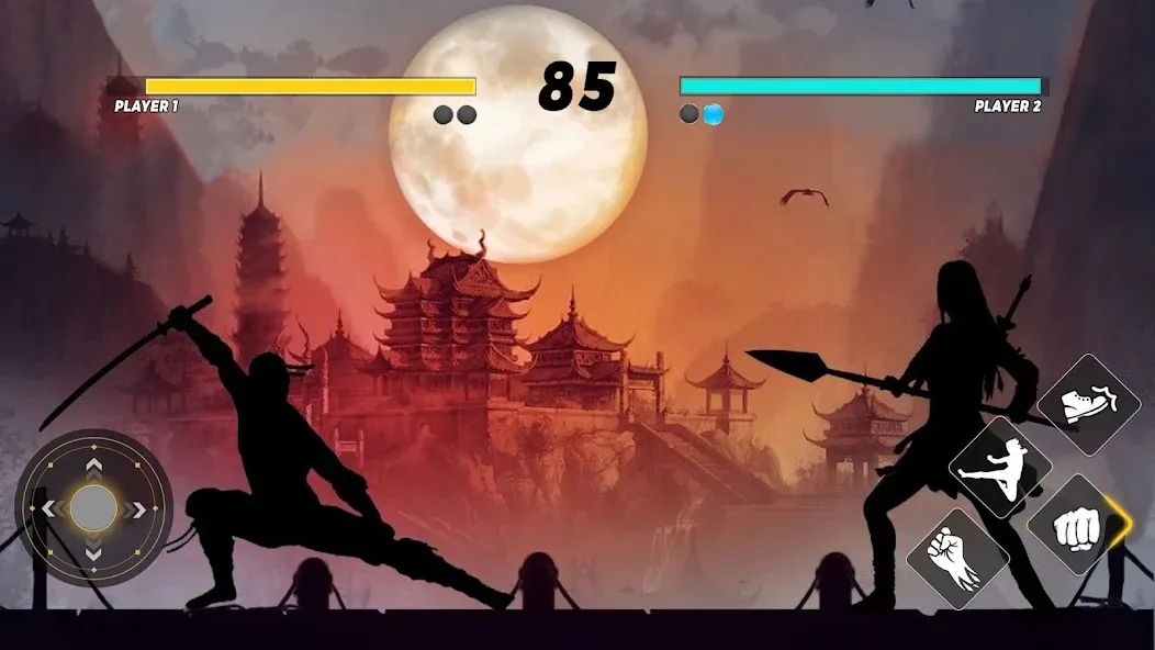 Sword Shadow Fighting Game 3D  [МОД Menu] Screenshot 2