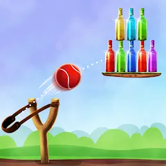 Скачать взлом Bottle Shooting Game 2  [МОД Menu] - стабильная версия apk на Андроид