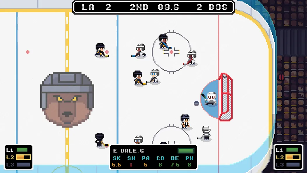 Ice League Hockey (Айс Лиг Хоккей)  [МОД Меню] Screenshot 5