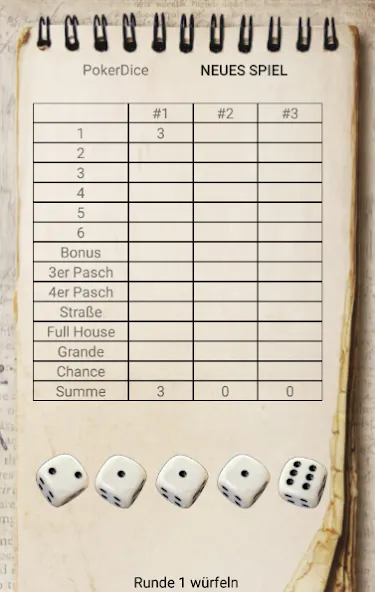 Dice Poker  [МОД Бесконечные монеты] Screenshot 1