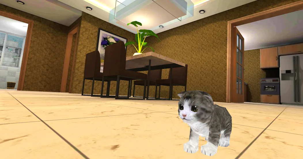 Kitten Cat Simulator 3D Craft  [МОД Меню] Screenshot 5