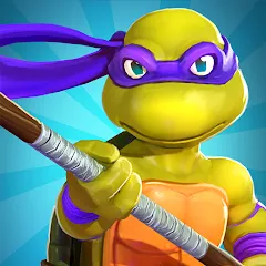 Взломанная TMNT: Mutant Madness (ТМНТ)  [МОД Много денег] - стабильная версия apk на Андроид