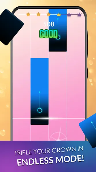 Piano Dream: Tap Piano Tiles 3 (Пиано Дрим)  [МОД Unlocked] Screenshot 2