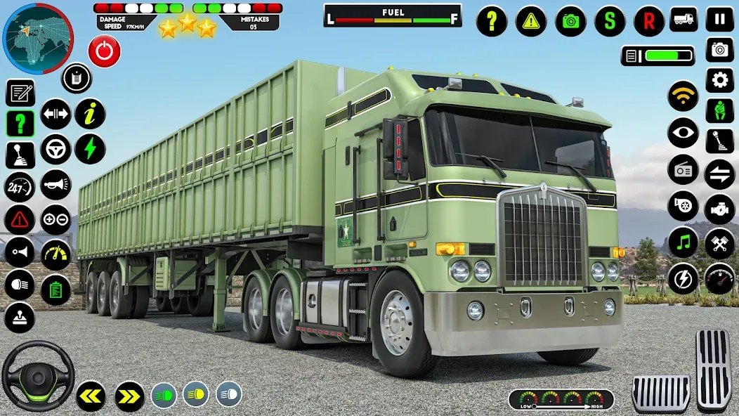 Army Truck Transporter Game 3D  [МОД Меню] Screenshot 5