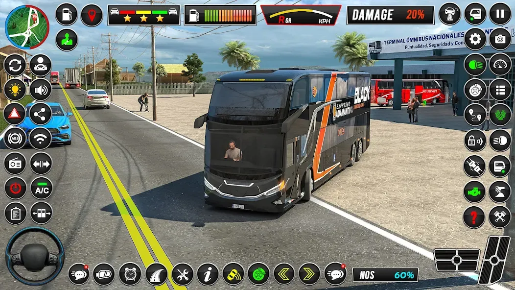 City Coach Bus Driver Games 3D  [МОД Меню] Screenshot 4