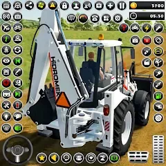 Скачать взломанную Real JCB Construction Games 3D  [МОД Бесконечные монеты] - полная версия apk на Андроид