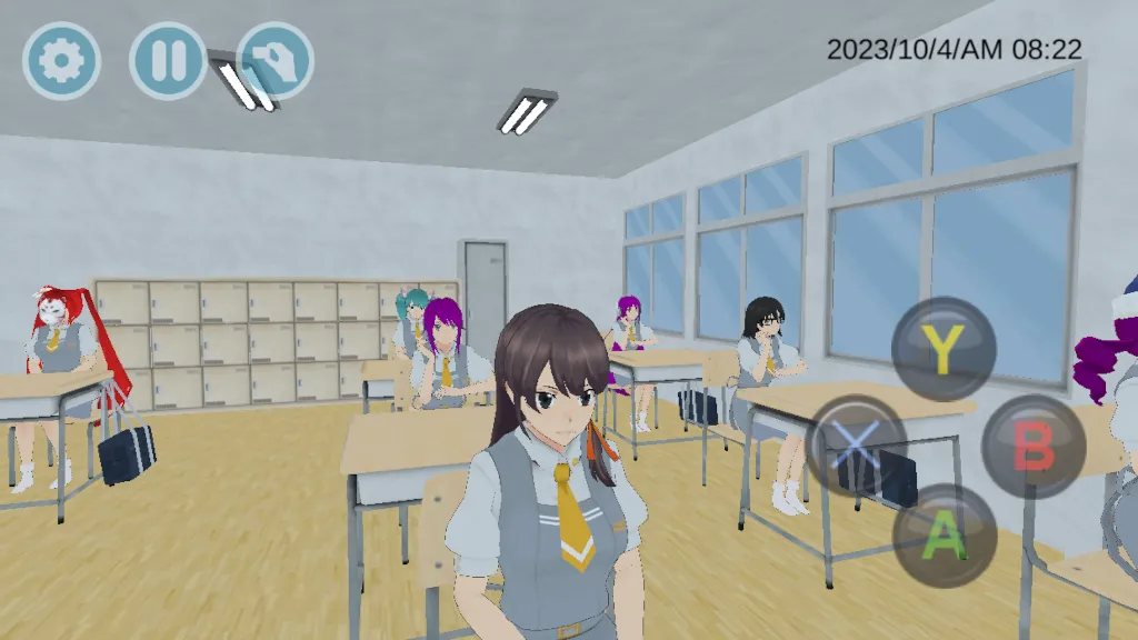 High School Simulator 2018 (Хай Скул Симулятор 2018)  [МОД Menu] Screenshot 1