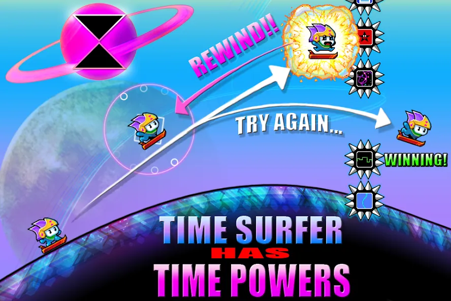 Time Surfer (Тайм Серфер)  [МОД Mega Pack] Screenshot 2