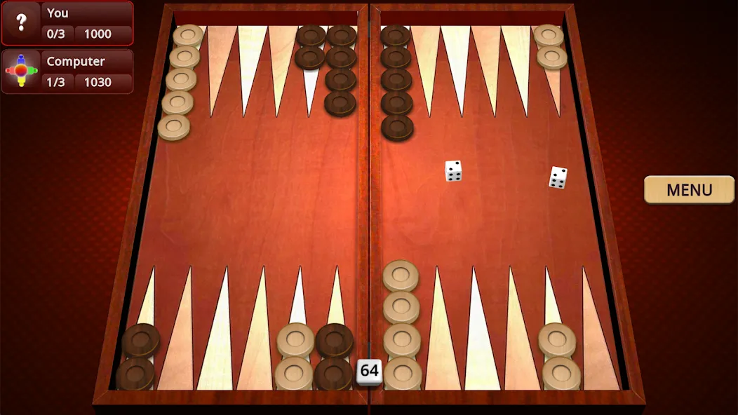 Backgammon Mighty  [МОД Меню] Screenshot 5