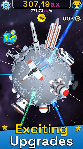 Planet Evolution: Idle Clicker (Планета Эволюция)  [МОД Бесконечные монеты] Screenshot 3