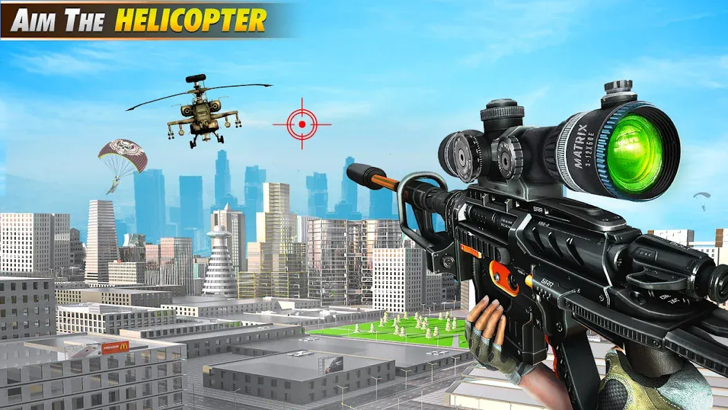 Sniper Shooter Mission Games  [МОД Меню] Screenshot 1