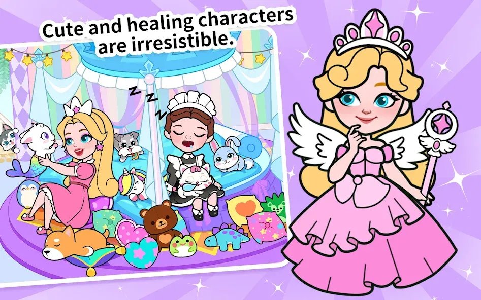 Paper Princess's Dream Castle  [МОД Unlocked] Screenshot 1