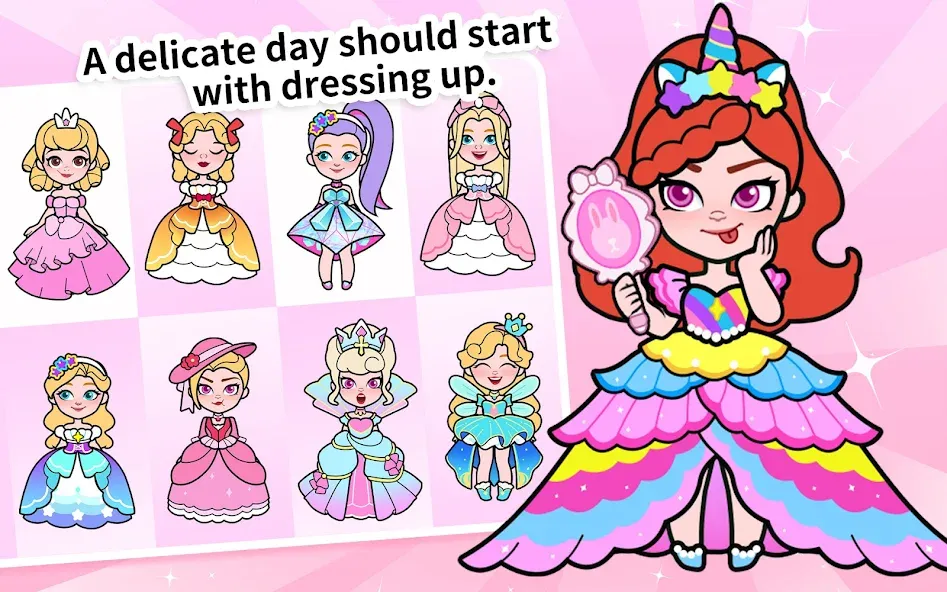 Paper Princess's Dream Castle  [МОД Unlocked] Screenshot 2