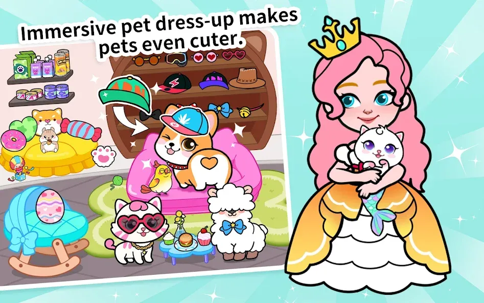 Paper Princess's Dream Castle  [МОД Unlocked] Screenshot 3