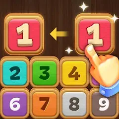 Взлом Merge Wood: Block Puzzle (Мерж Вуд)  [МОД Меню] - стабильная версия apk на Андроид