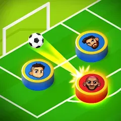 Взлом Super Soccer 3v3 (Online) (упер футбол 3 на 3)  [МОД Меню] - последняя версия apk на Андроид