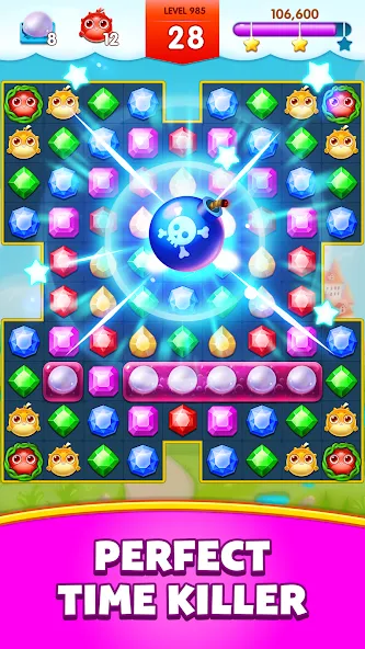 Jewels Legend - Match 3 Puzzle (Джуэл Легенд)  [МОД Бесконечные деньги] Screenshot 4