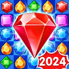 Скачать взломанную Jewels Legend - Match 3 Puzzle (Джуэл Легенд)  [МОД Бесконечные деньги] - последняя версия apk на Андроид