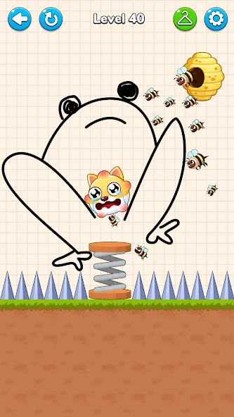 Draw to Save - Save the Dog  [МОД Mega Pack] Screenshot 3